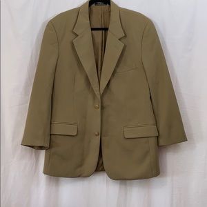 L.L. Bean Khaki Blazer Jacket Sport Coat